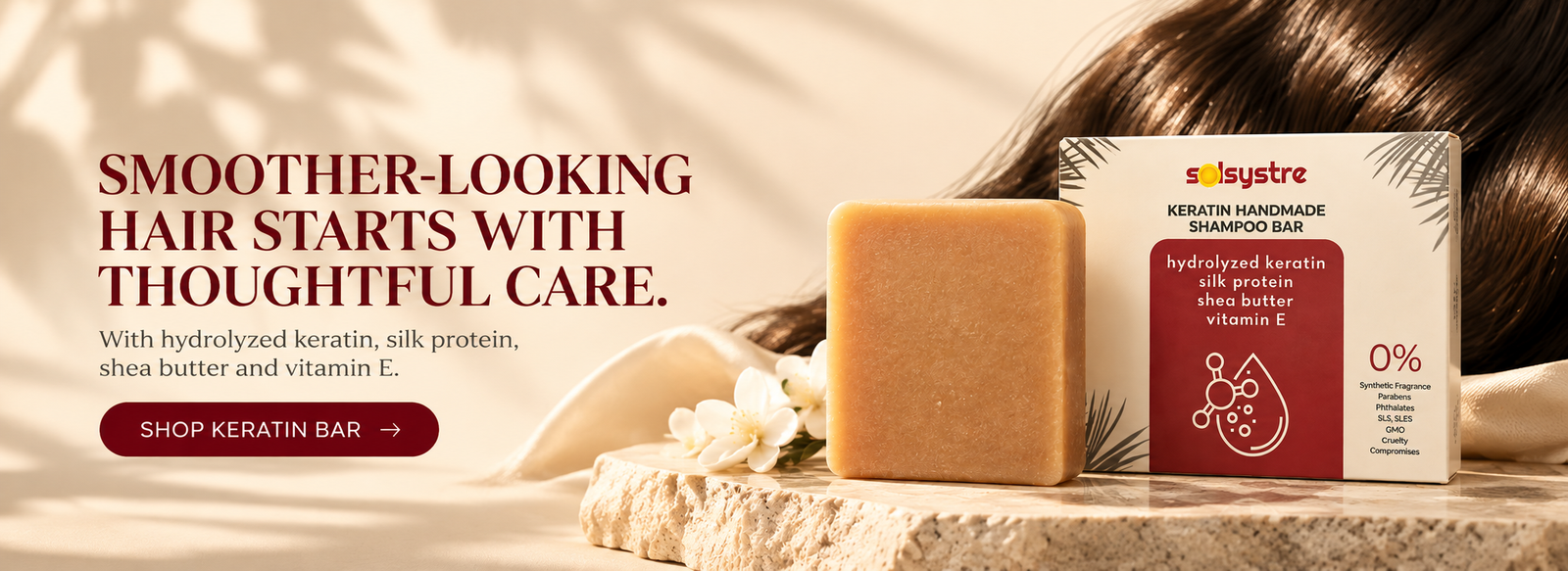 Solsystre Keratin Shampoo Bar Discover Benefits
